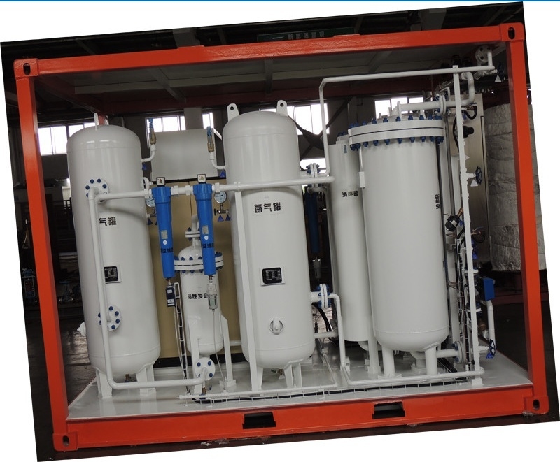 Tipo generatore del contenitore dell'azoto di PSA per sollevarsi dei &pipes della vasca d'impregnazione di Oil&Gas