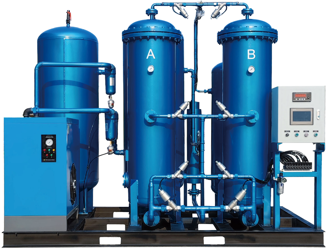 EPV-15MZ+ Plus Twin Tower PSA Generator di azoto con purezza ultra elevata del 99,999% e portata di flusso di 15Nm3/h con controllo PLC