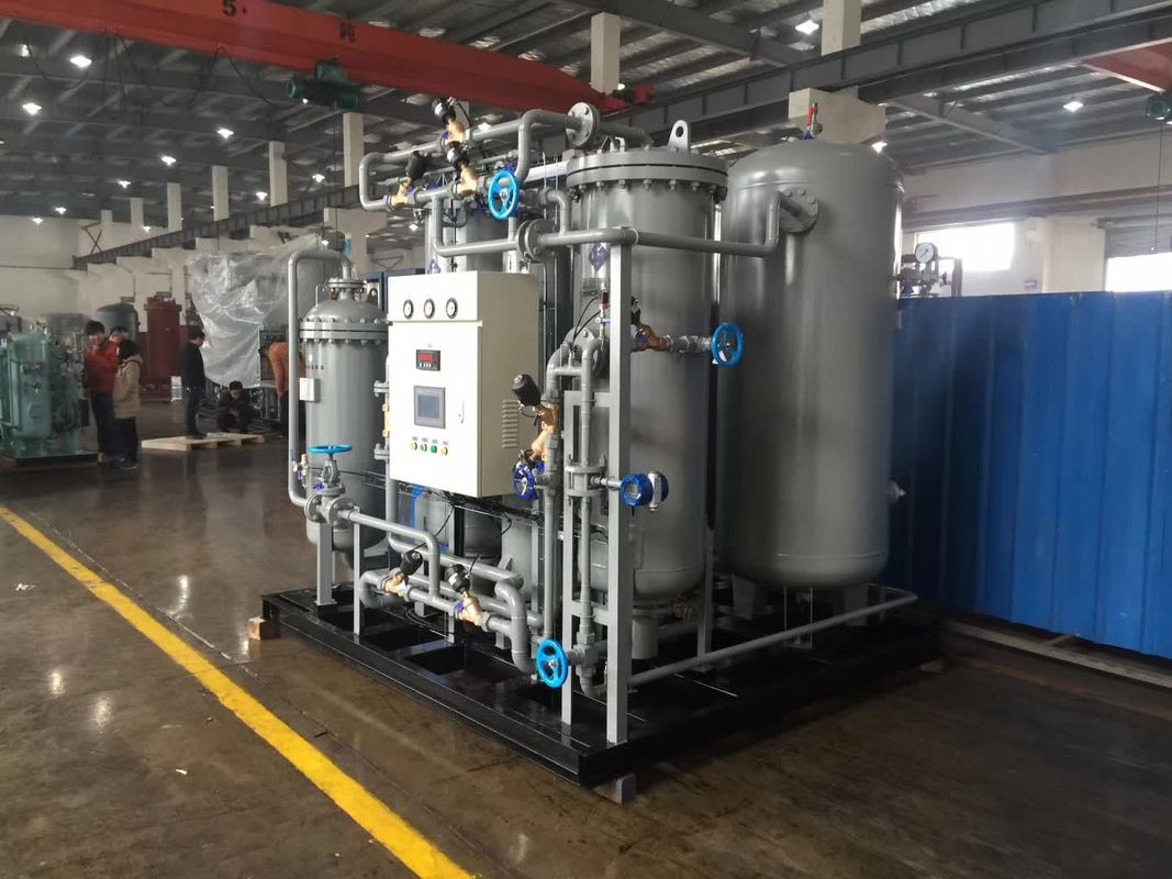 Sistema di generazione di azoto PSA ad alta pressione con controllo PLC e apparecchiatura di generazione di azoto N2 a purezza del 99,9995%