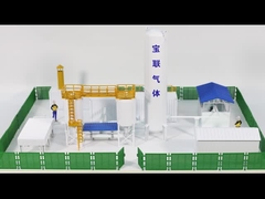 Generatore dell'ossigeno del CE 93% VPSA per il vetro 