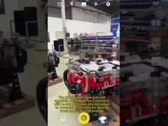 690*660*500mm 40kW Sistema a celle a combustibile a idrogeno 0 - 500A Per veicolo