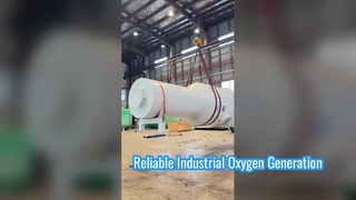 Sistema montato su skid per generatore di ossigeno industriale PSA
